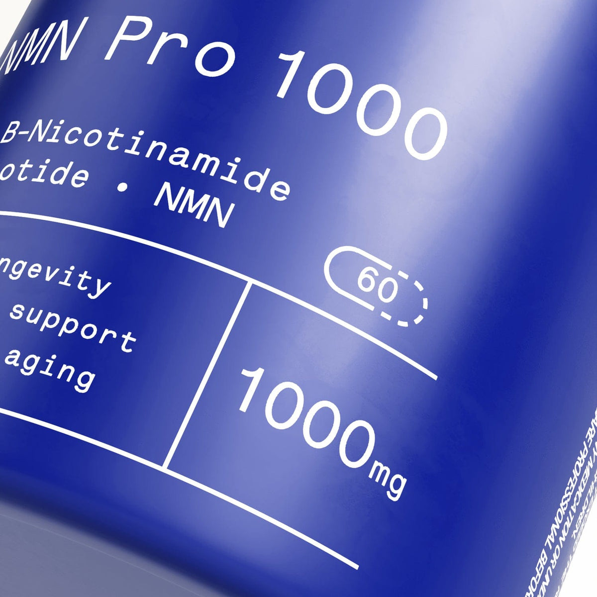 Ultra Purity NMN Pro 1000mg 60 capsules lab-tested NAD+ bottle – view 13