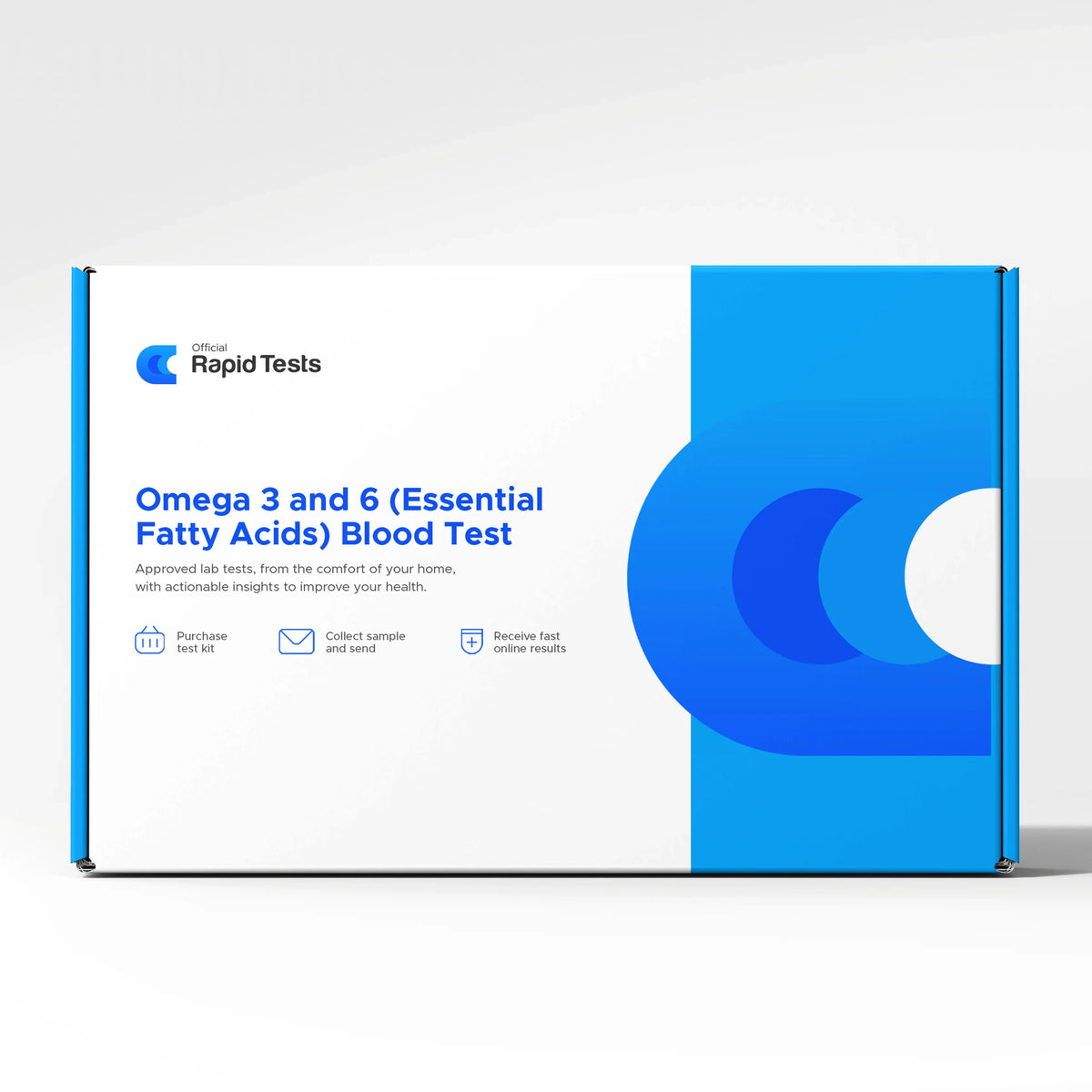 Omega 3 and 6 (Essential Fatty Acids) Blood Test Official Rapid Tests
