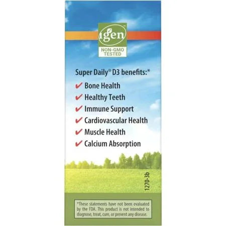 Carlson Labs Super Daily D3 365 Drops 10.3ml