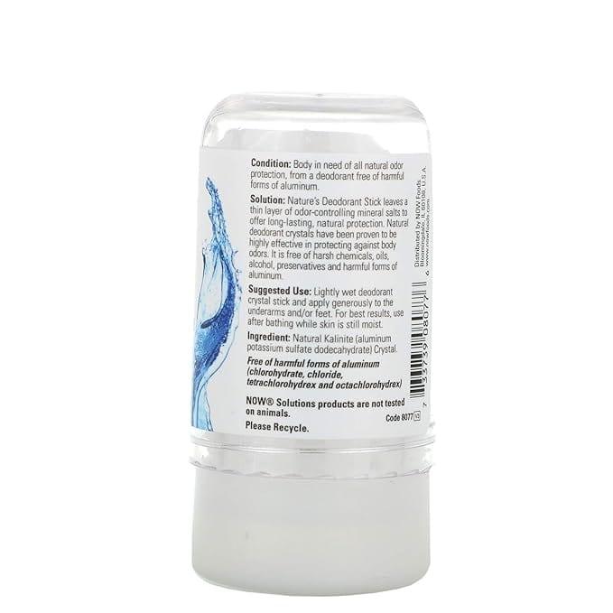 Now Foods Nature's Deodorant Stick 99g