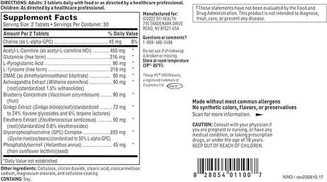 Klaire Labs NeuroThera 60 Tablets - SOI*)