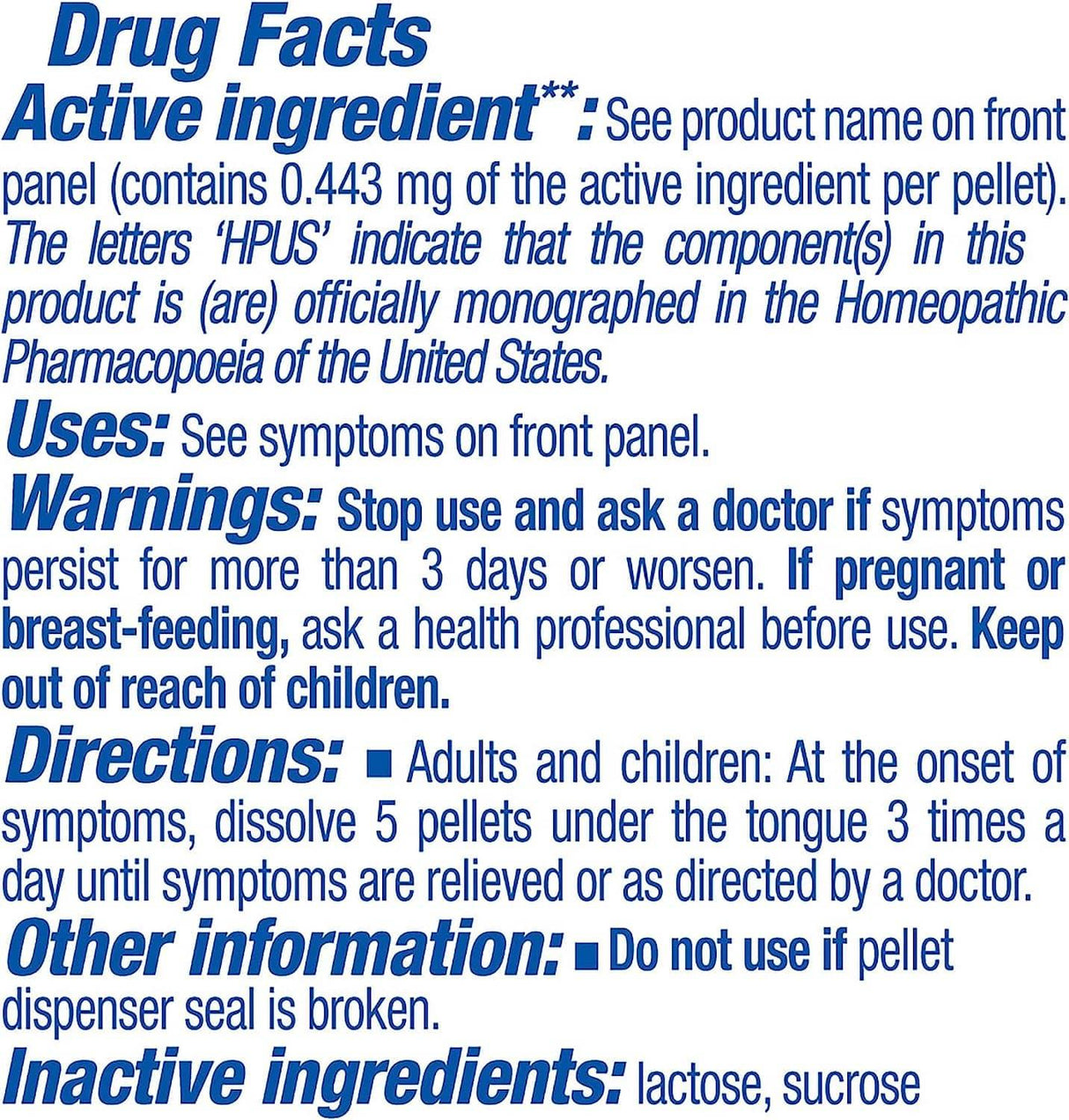 Boiron Rhus Toxicodendron 200ck 80 Pellets