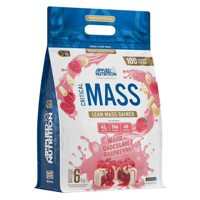 Applied Nutrition Critical Mass Professional 6kg White Chocolate Raspberry