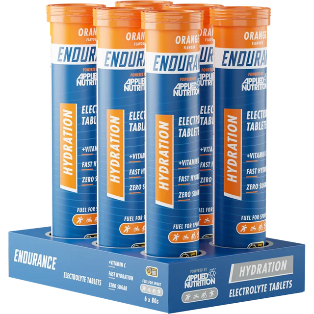 Applied Nutrition Effervescent Electrolyte Tabs 6x20 Tabs Orange