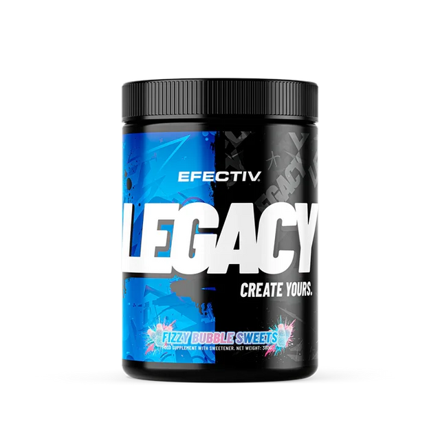 Efectiv Nutrition LEGACY Pre-Workout 380g Fizzy Bubble Sweets