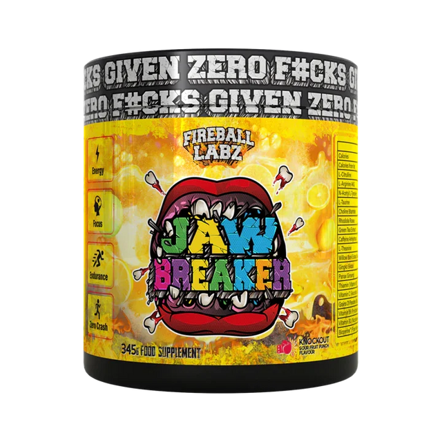Fireball Labz Jaw Breaker 345g Knockout (Sour Fruit Punch)