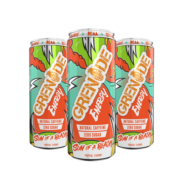 Grenade Energy 12x330ml Sun of a Beach (Tropical)