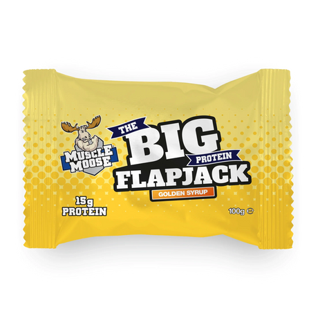 Muscle Moose Big Protein Flapjack 12x100g Golden Syrup