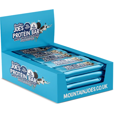 Mountain Joe's Protein Bar 12x35g White Chocolate Cookie Cream