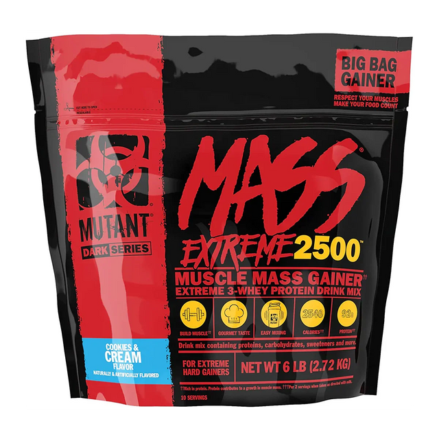 Mutant Mass Extreme 2500 2.72kg Cookies & Cream