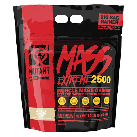 Mutant Mass Extreme 2500 5.45kg Vanilla Ice Cream
