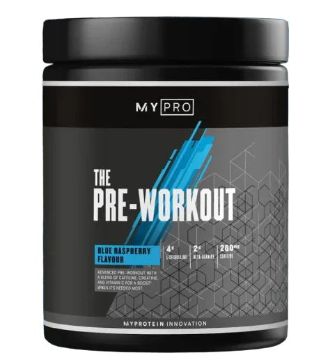 MyProtein THE Pre-Workout Pre 465g Blue Raspberry