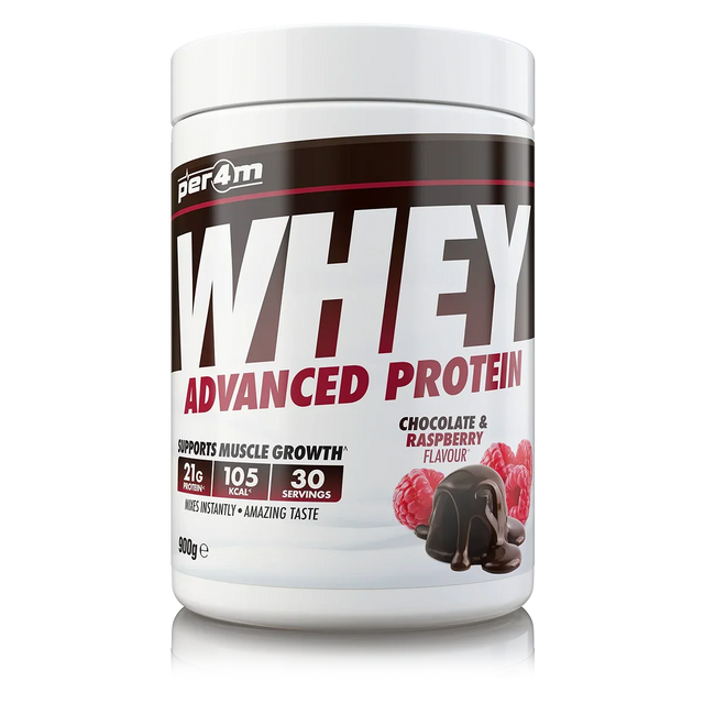 Per4m Advanced Whey Protein 900g Chocolate & Raspberry