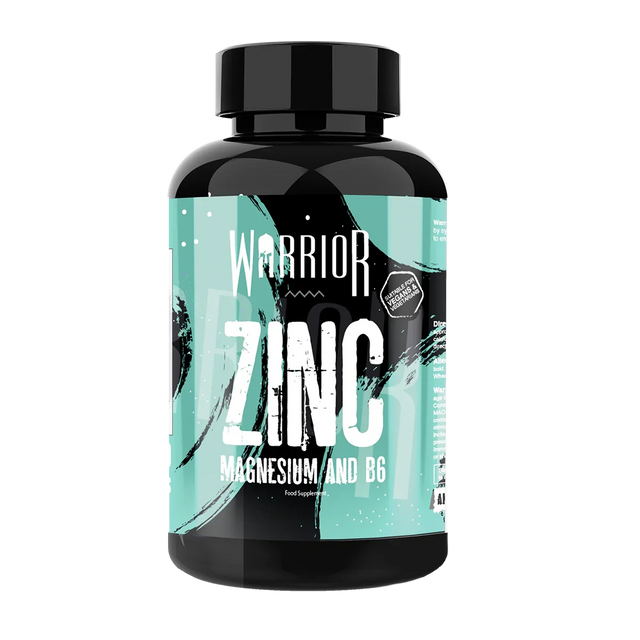 Warrior Zinc Magnesium and B6 60 Tabs