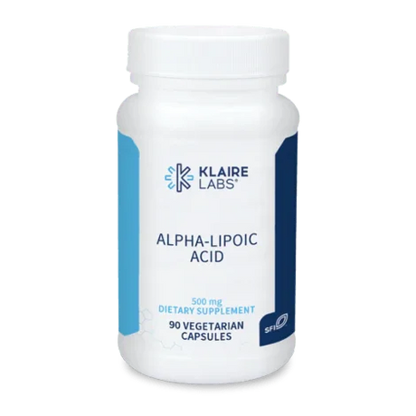 Alpha Lipoic Acid, 500mg, 60 veg caps - Klaire Labs - welzo