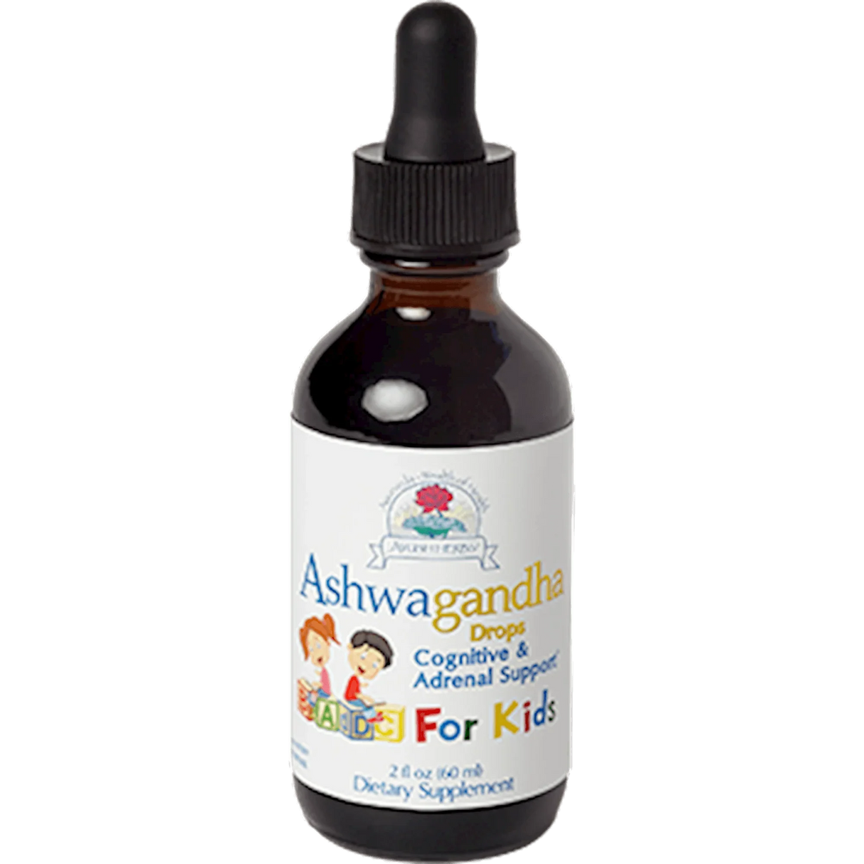 Ashwagandha for Kids 60ml (2 fl oz) - Ayush Herbs - welzo