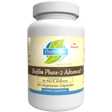 Biofilm Phase-2 Advanced, 60 vegcaps - Priority One Vitamins - welzo
