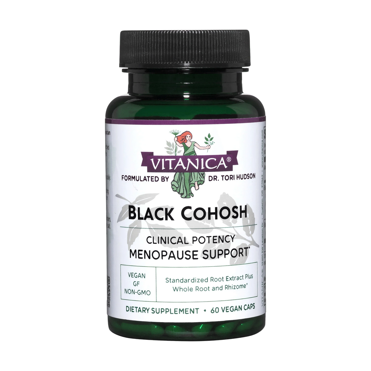Black Cohosh, 60 Veg Capsules - Vitanica - welzo