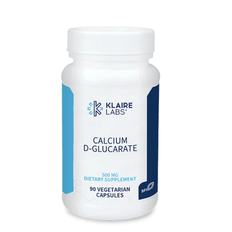 Calcium D-Glucarate, 90 Capsules, Klaire Labs - welzo