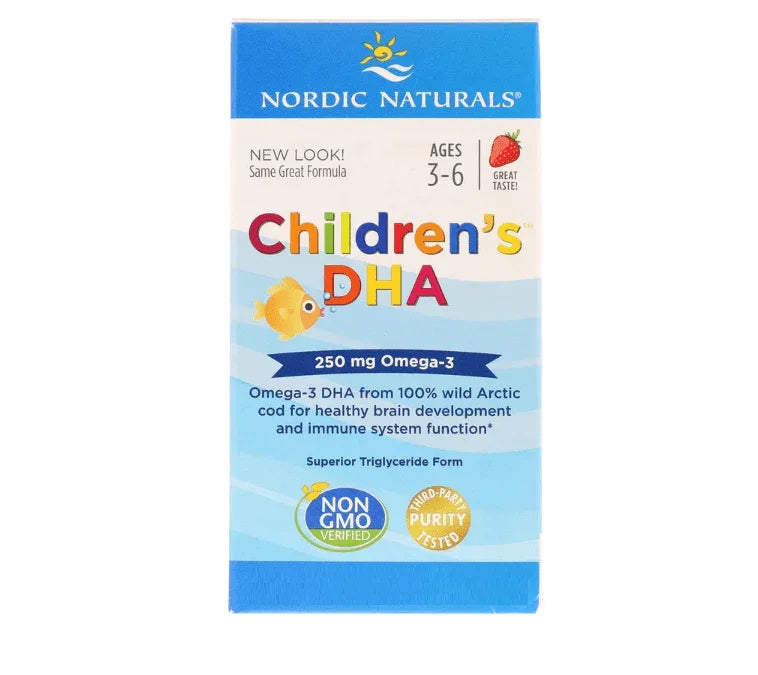 Nordic Naturals Children's DHA (Strawberry) 360 Mini Soft Gels