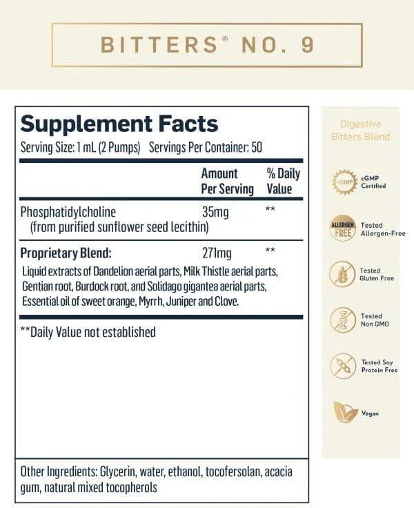 Quicksilver Scientific - Dr. Shade's Bitters No.9 - 50ml