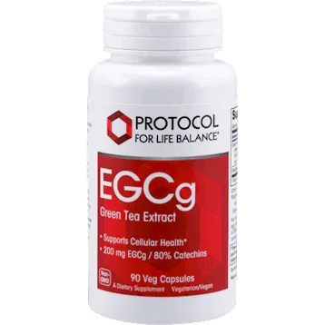 EGCg Green Tea Extract 90 vegcaps - Protocol For Life Balance - welzo