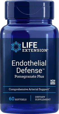 Endothelial Defenseâ„¢ Pomegranate Plus, 60 softgels - Life Extension (formerly Endothelial Defense with GliSODin) - welzo
