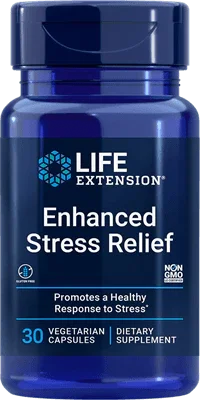 Enhanced Stress Relief, 30 Veg Caps - Life Extension - welzo