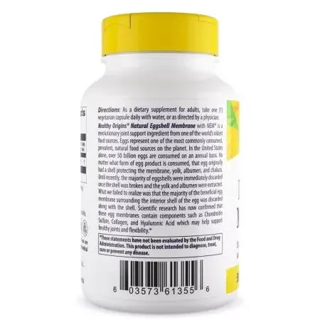 Healthy Origins Eggshell Membrane 500mg Veggie Capsules