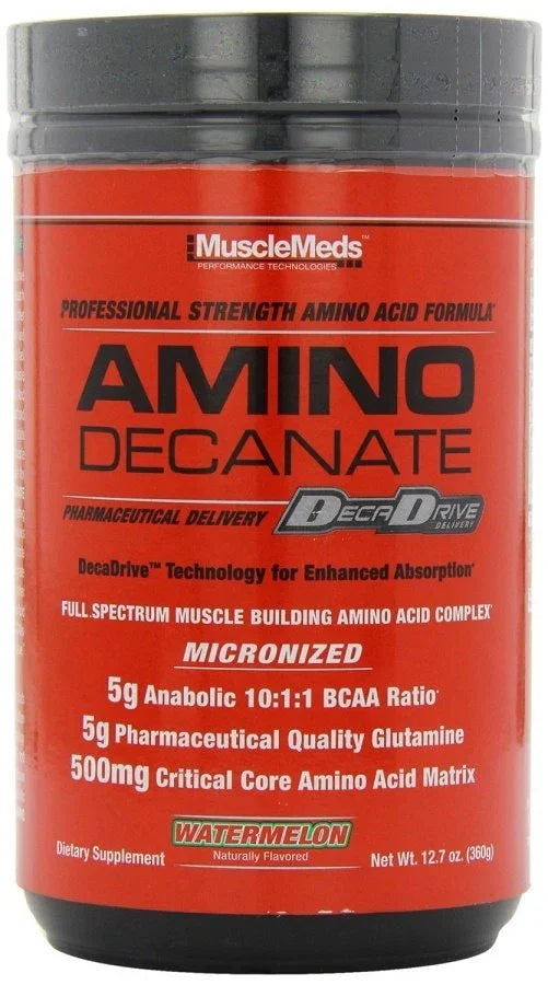 MuscleMeds Amino Decanate, Watermelon - 378 grams