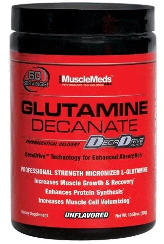 MuscleMeds Glutamine Decanate, Unflavored - 300 grams