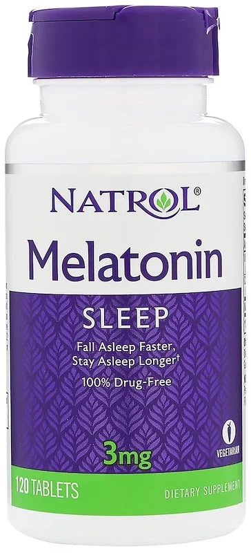 Natrol Melatonin, 3mg - 120 tablets
