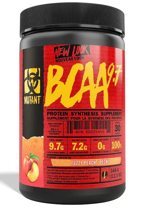 Mutant Mutant BCAA 9.7, Fuzzy Peach - 348 grams