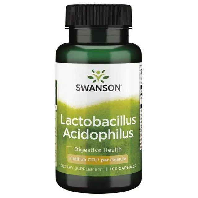 Swanson Lactobacillus Acidophilus, 1 billion CFU - 100 caps