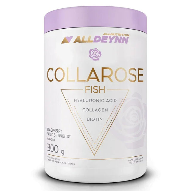 Allnutrition AllDeynn Collarose Fish, Raspberry Wild Strawberry - 300 grams