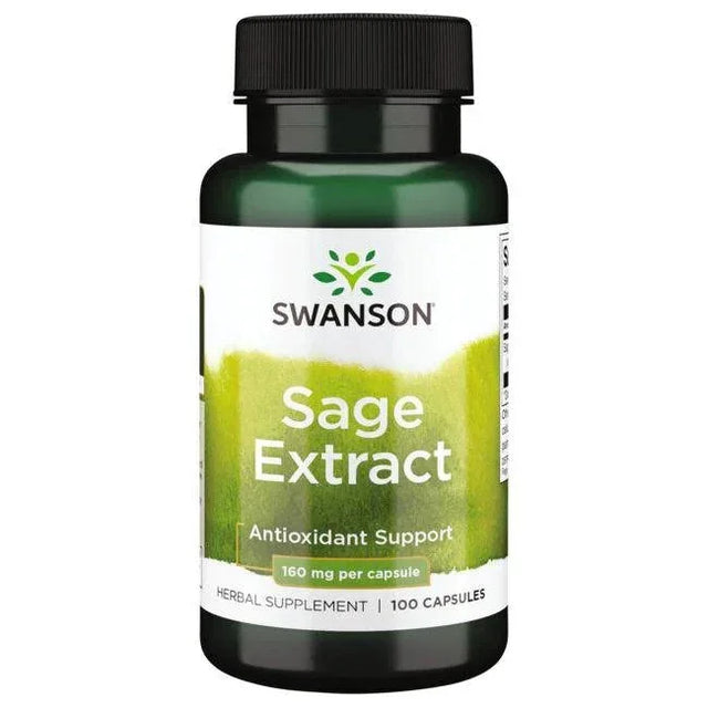 Swanson Sage Extract, 160mg - 100 caps