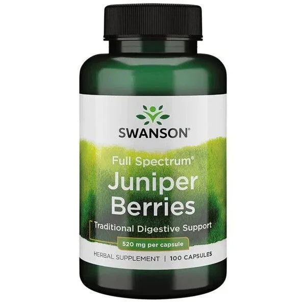 Swanson Full Spectrum Juniper Berries, 520mg - 100 caps