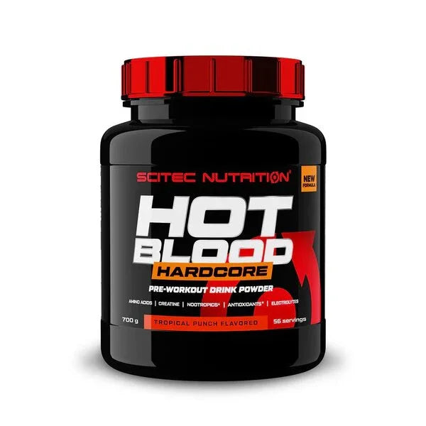 SciTec Hot Blood Hardcore, Guarana (EAN 5999100032125) - 700 grams