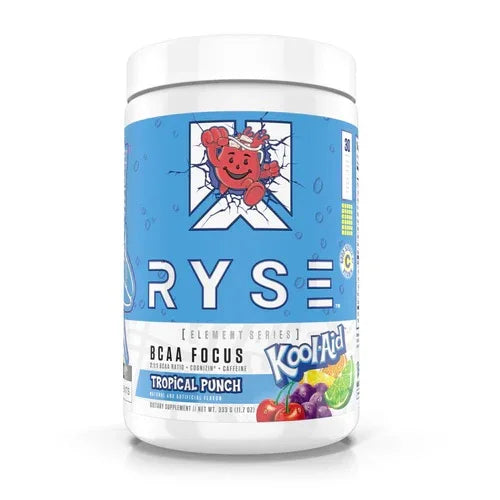 RYSE BCAA Focus, Kool-Aid Tropical Punch - 333 grams