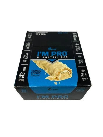 Olimp Nutrition I'm Pro Protein Bar, Yummy Cookie - 15 x 40g