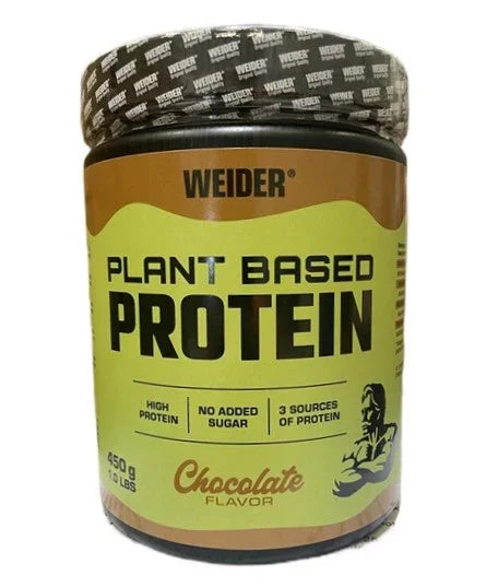 Weider Plant Based Protein, Chocolate - 450 grams