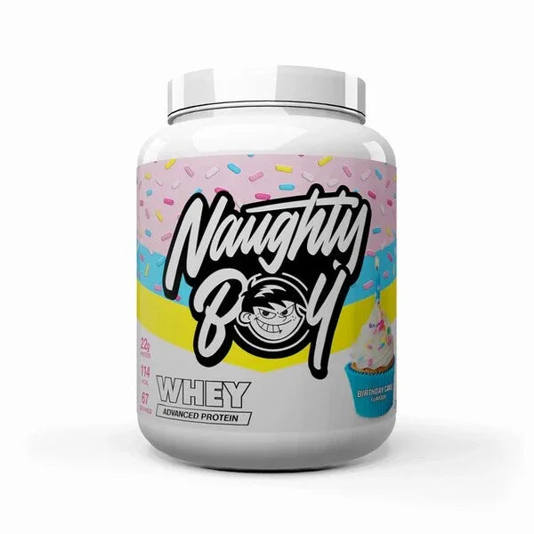 Naughty Boy Advanced Whey, Birthday Cake - 2010 grams