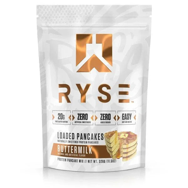 RYSE Loaded Protein Pancakes, Buttermilk - 326 grams