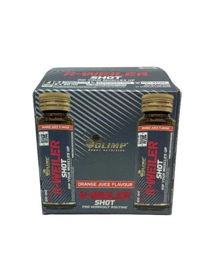 Olimp Nutrition R-Weiler Shot, Orange Juice - 9 x 60 ml.