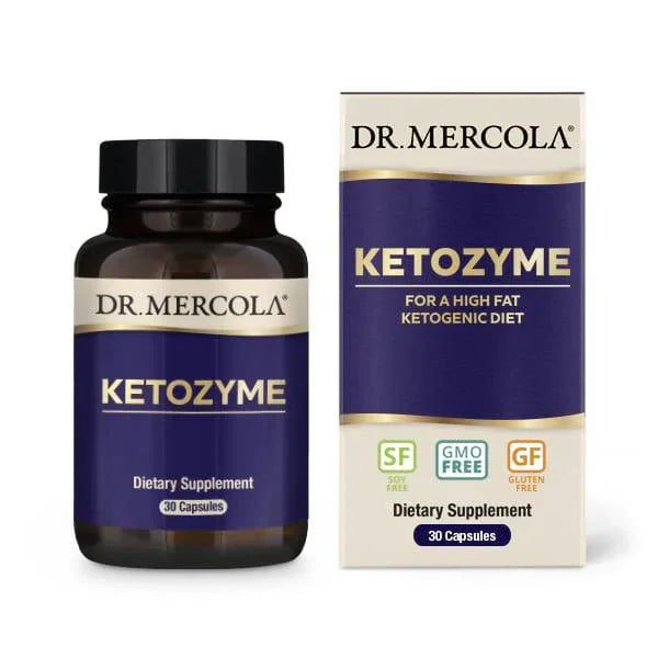 Ketozyme, 30 Capsules, Dr. Mercola - welzo
