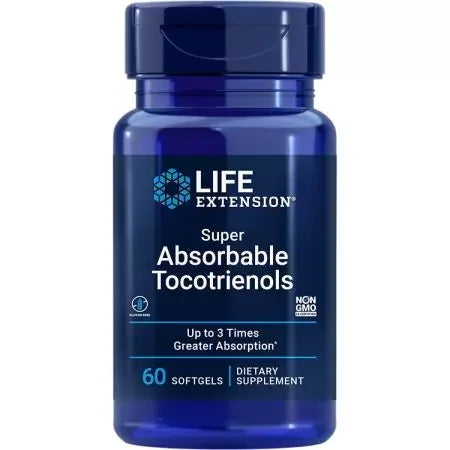 Life Extension Super Absorbable Tocotrienols 60 Softgels