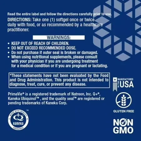 Life Extension Super Ubiquinol CoQ10 with Enhanced Mitochondrial Support 50 mg Softgels