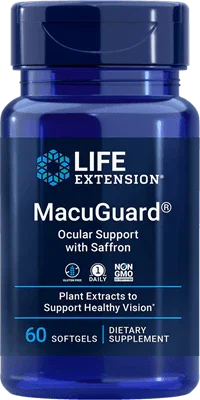 Macuguardâ„¢ Ocular Support 60 softgels - Life Extension - welzo