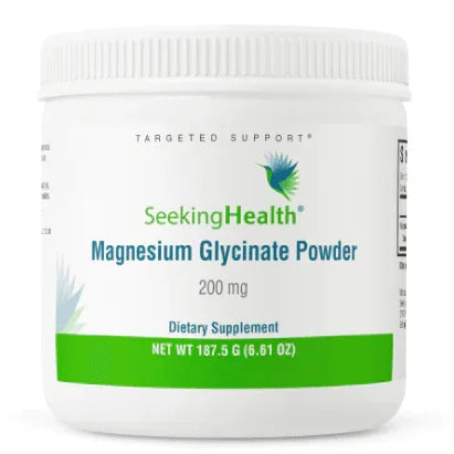 Magnesium Glycinate Powder, 187.5g - Seeking Health - welzo