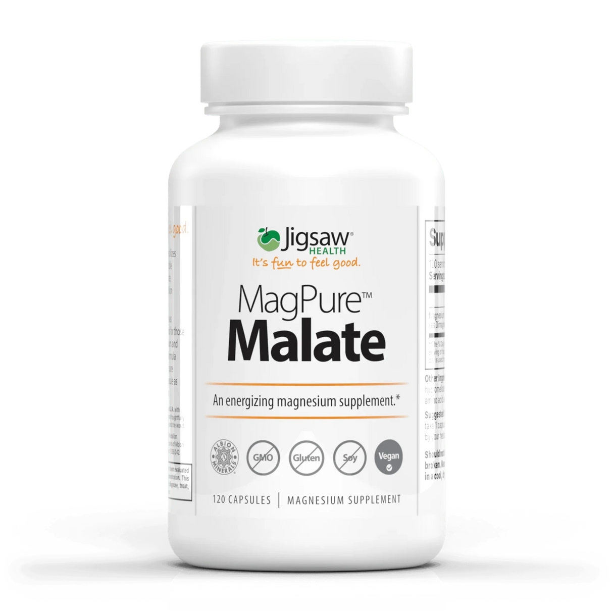 MagPureâ„¢ Malate - Jigsaw Health - 120 capsules - welzo